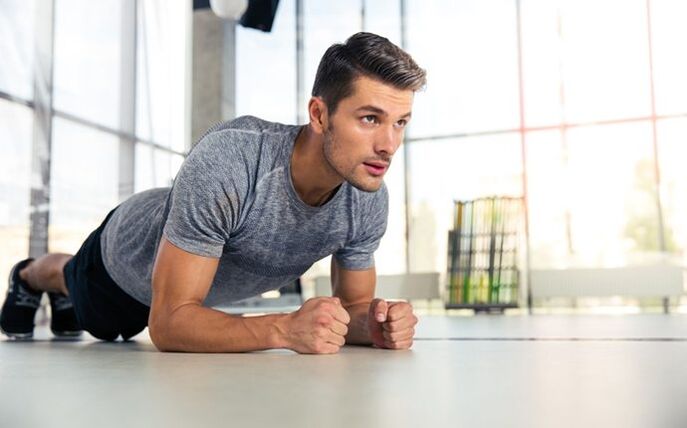 Oefening voor prostatitis