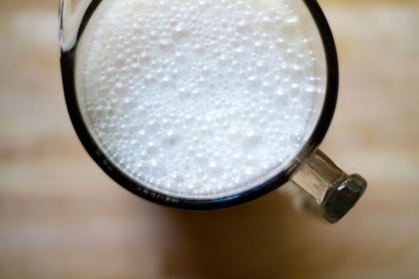 melkafkooksel met knoflook voor prostatitis