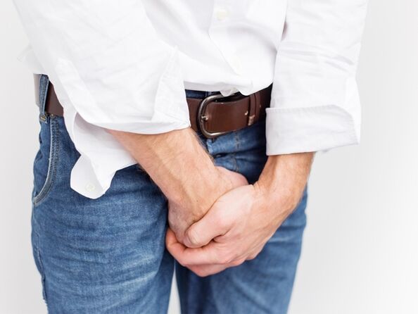 liespijn als gevolg van bacteriële prostatitis