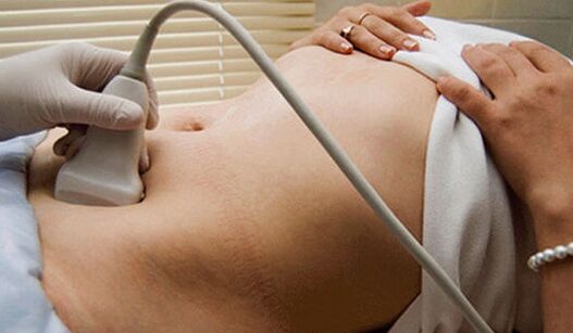 Echografie van de prostaat en buikorganen is een effectieve methode voor het diagnosticeren van prostatitis