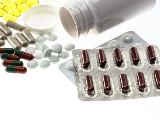 tabletten vormen de basis van de behandeling van prostatitis